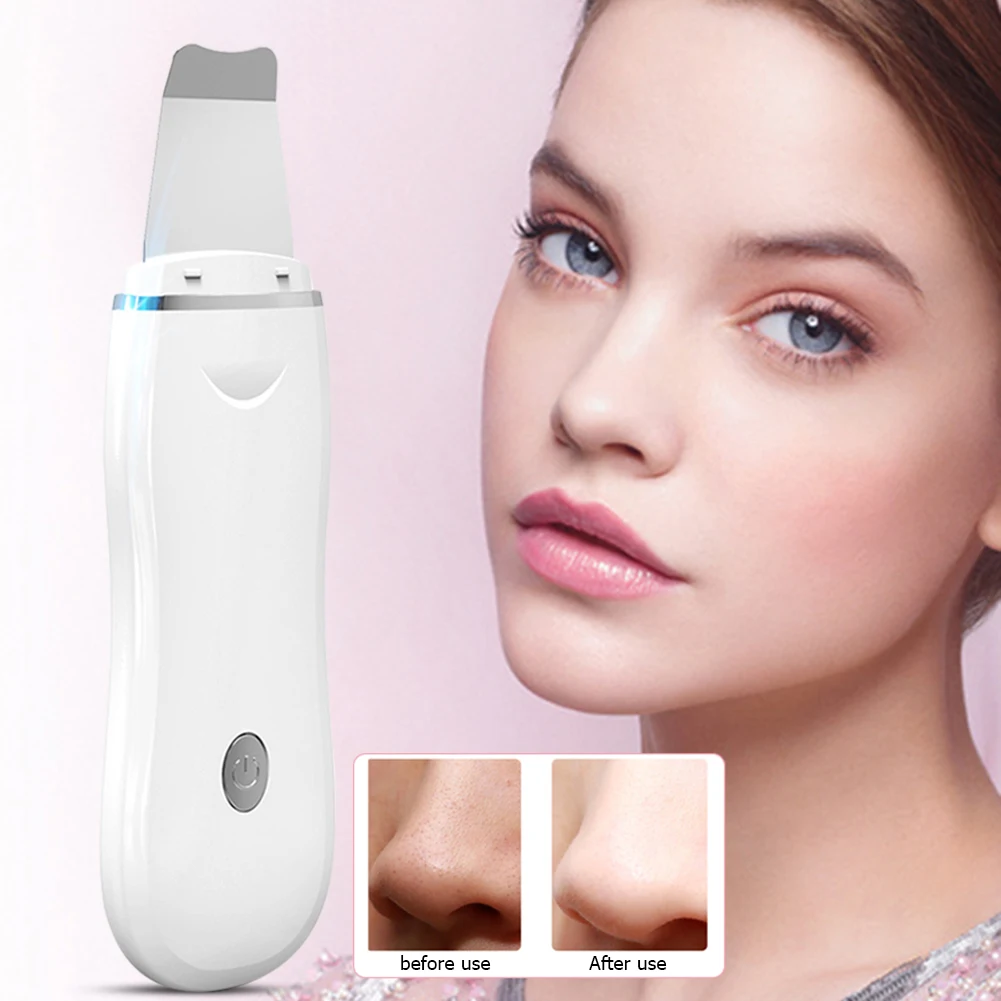 Ultrasonic Deep Face Cleaning Facial Massager Skin Scrubber Cleaner Acne Blackhead Removal Pore Cleaner Lift Machine