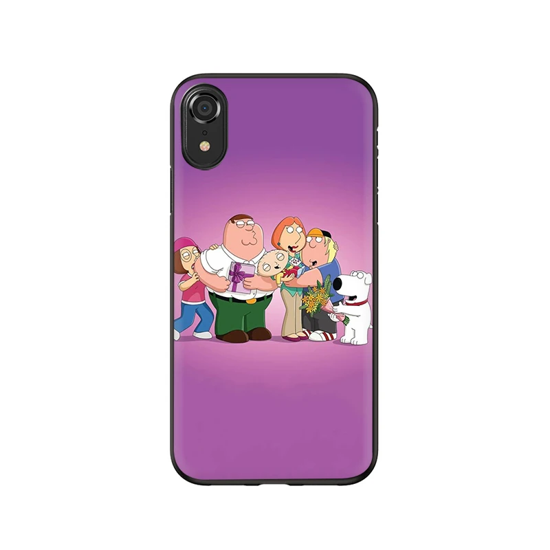 B12 Мягкий чехол для телефона с рисунком «FAMILY GUY» чехол для iPhone 5 5S SE 6 6S Plus 7 8 Plus X XS XR XS 11 Pro Max - Цвет: B12