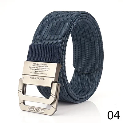 Deepeel, 1 шт., 3,8X120 см, двойное кольцо, d-образная пряжка, металлическая пряжка, ремень для головы, дикие джинсы, нейлоновый холщовый ремень, мужской, для отдыха, для улицы, Декор, YB227