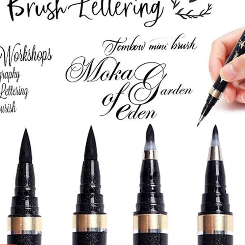 Peregrination bende onaangenaam Kalligrafie Pennen 6Pcs Kalligrafie Set Voor Beginners Hervulbare Zwarte  Borstel Marker Pennen Voor Schrijven, Belettering,  Handtekening|Multifunctionele Pen| - AliExpress