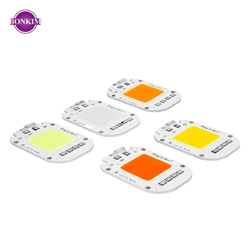 Светодиодный RGB COB Чип 30 Вт AC220 в умный IC DIY светодиодный прожектор украшение