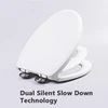 Double Layer Adult Child Toilet Seat Children's pot Training Cover Prevent Falling Toilet Lid For Kids Slow-Close Travel Pot 6