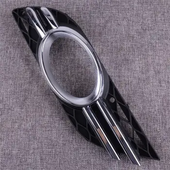 

CITALL Left Front Fog Light Grill Cover Trim 2118850822 A2118851174 Fit for Mercedes Benz E-CLASS W211 2007 2008 2009