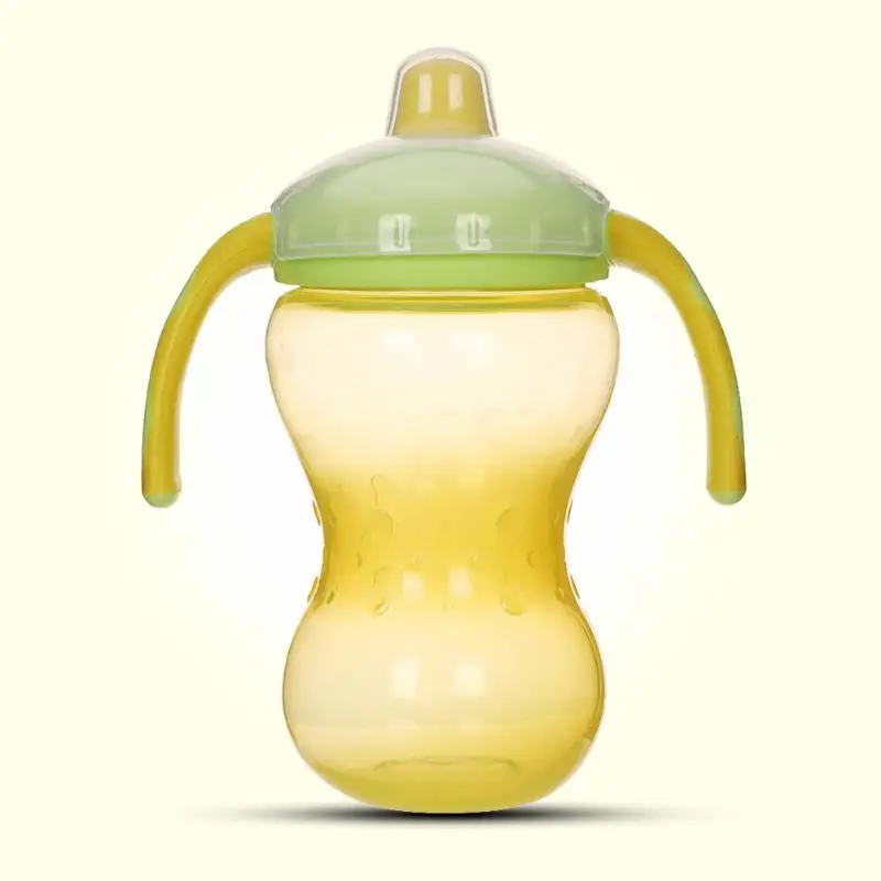360 мл/180 мл силикагель детские чашки для кормления эргономичный дизайн для комфортного хранения детской воды, молока, питья, тренировочная бутылка