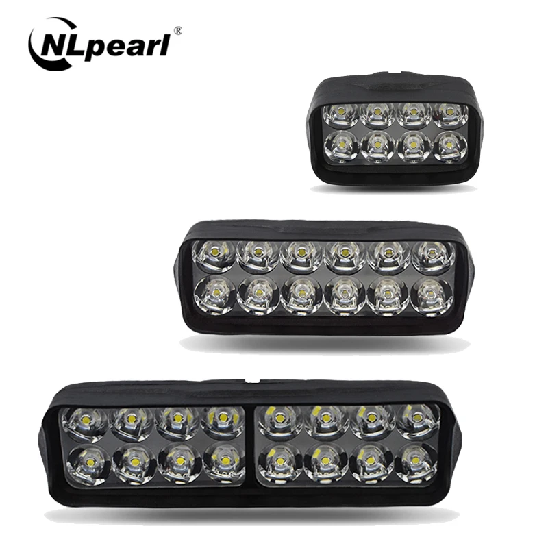 Nlpearl Car Light Assembly 8/12/16SMD Motorcycle LED Headlight 6500K Spotlight Led Fog Light Motorcycle Scooter Head Lamp DRL Nlpearl Car Light Assembly 8/12/16SMD Motorcycle LED Headlight 6500K Spotlight Led Fog Light Motorcycle Scooter Head Lamp DRL