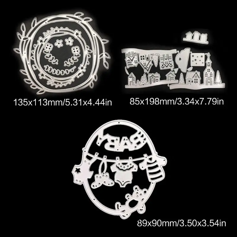 Christmas Metal Die cutting Dies For DIY Scrapbooking Photo Album Decorative Embossing Folder Stencil