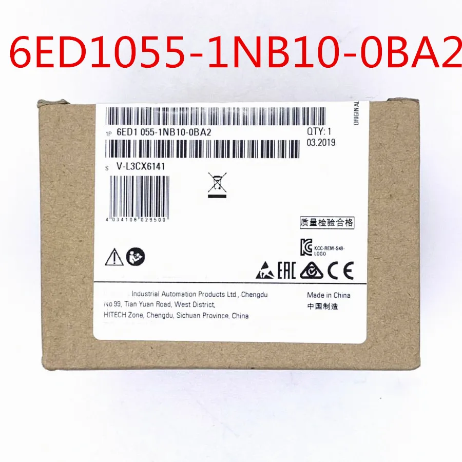

6ED1055-1NB10-0BA2 6ED10551NB100BA2 реле постоянного тока 24 В DI 8DO 8 новый оригинальный ПЛК 6ED1 055-1NB10-0BA2