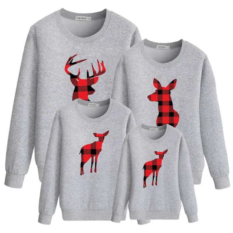 Семейные рождественские пижамы в стиле family look кофты мать и дочка пап и сыновей; Одинаковая одежда для мам и пап одежда для матери и ребенка выглядят для мам и дочек, для малыша - Цвет: color 5