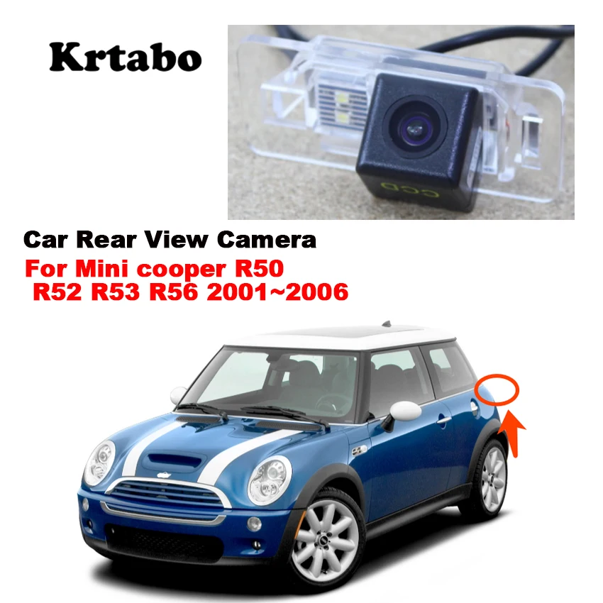 Car Parking Rear View Camera For Mini cooper R50 R52 R53 R56&nbsp;2001~2006 For BMW 7 E65 E66 E67 E68 E38 2001~2008 CCD HD Night Vision Waterproof