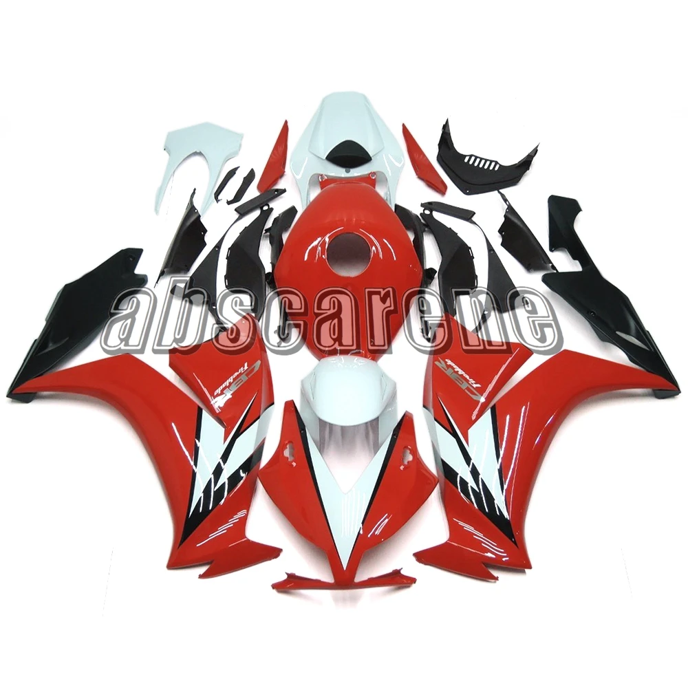 Полные Обтекатели для Honda CBR1000RR 2008 2010 2011 CBR 1000RR 08 10 11 инъекции ABS пластик мотоцикл Красный Белый Чехлы панели