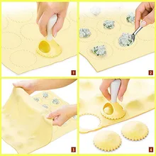 4 шт. формы для пельменей миксер для теста Пресс чайник Еда Класс пластиковая для вареников изготовление пирога формы кухонный инструмент Пособия по кулинарии Кондитерские инструменты