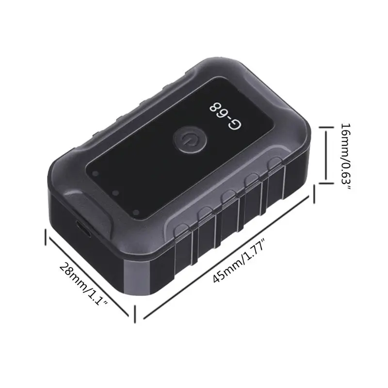 Микро Скрытый локатор GSM Wifi LBS G68 мини GPS трекер для отслеживания детей пожилого