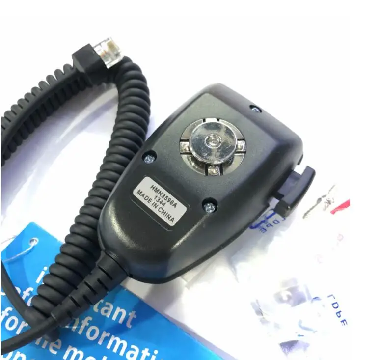 Фото 8-контактный микрофон для Motorola GM300 GM338 GM950 GM950 GM3188, автомобильный мобильный радиоприемник HMN3596A №3