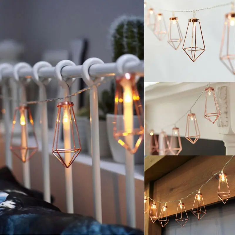 

Battery/USB Warm White Operated String Lights Lantern Wedding Xmas Party Outdoor Decor
