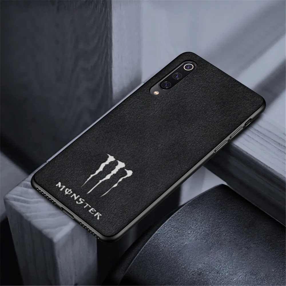Чехол для телефона из замши и меха металлический матовый кожаный чехол Xiaomi Redmi Note
