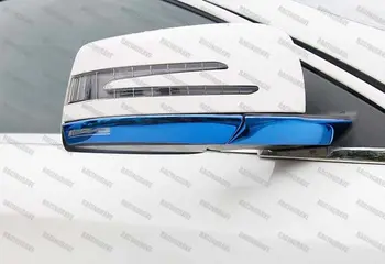 

Blue Mirror Decor Strips for Mercedes A B C E S Class GLK GLA CLA W204 W212