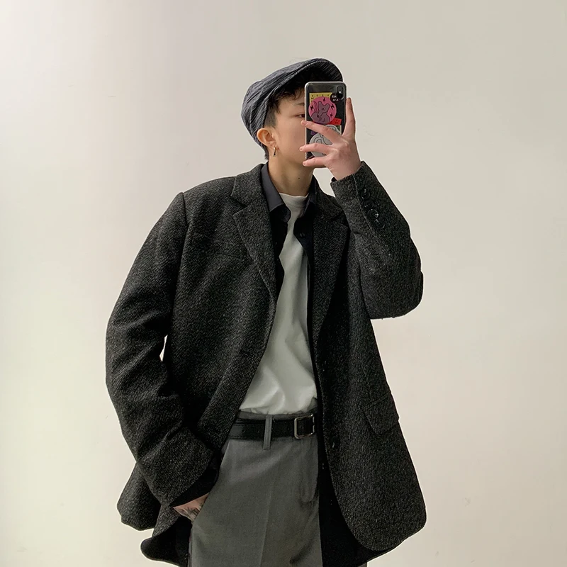 

Men's casual suit 2020 spring and summer new solid color comfortable handsome casual suit young personality fashion trend men's