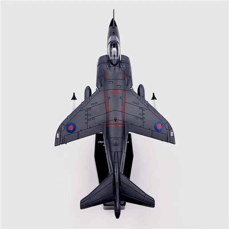 1: 72 Harrier Jump Fighter Jet металл самолет Игрушечная модель самолета