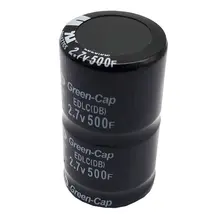 2.7V Farad Capacitor 500F 35x60mm Super 2.7V 500F Ultra Super Farad Capacitor 2.7V 500F Ultra Capacitor 10 milliohms