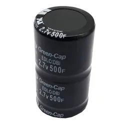2.7V Farad Capacitor 500F 35x60mm Super 2.7V 500F Ultra Super Farad Capacitor 2.7V 500F Ultra Capacitor 10 milliohms