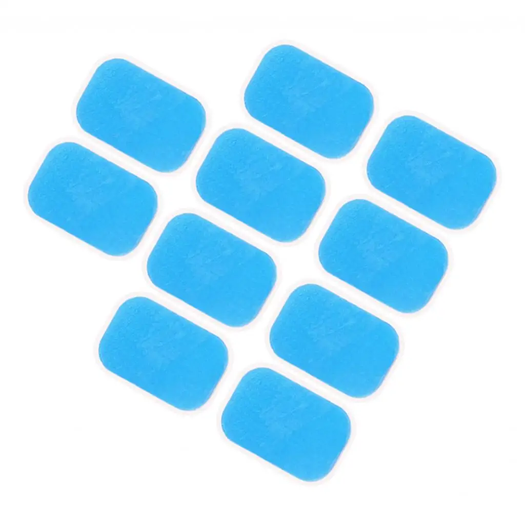 10PCS Hot Muscle Training Gear Hip Trainer Electric Trainer Hydrogel Abdominal Gel Stickers Helps Lift Shape Fitness Equipment