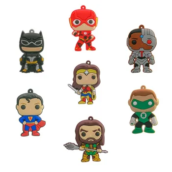 

1pcs Justice League Action Figure Magnetic Stickers Blackboard Magnets Hot Icon Fridge Magnets Home Decor Kids Gift Party Favor