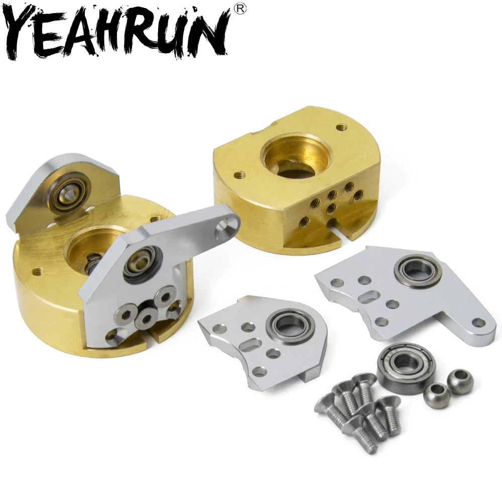 

YEAHRUN 1/2Pair Heavy Duty Internal Beadlock Wheel Weight For Axial Wraith 90018 1/10 RC Crawler