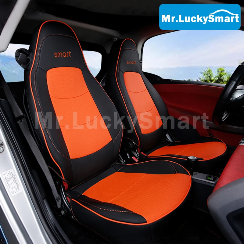 Car Allinclusive Leather Seat Cover For Mercedes Smart 451 Fortwo Car