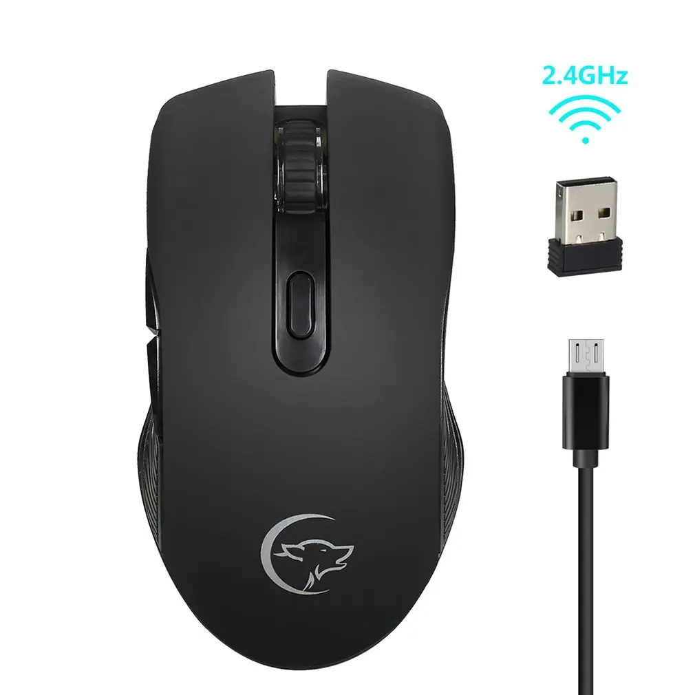 

2.4G Wireless Gaming Mouse Optical Wireless Charging Mouse Ergonomic Wear-Resistant Feeling Plug And Play