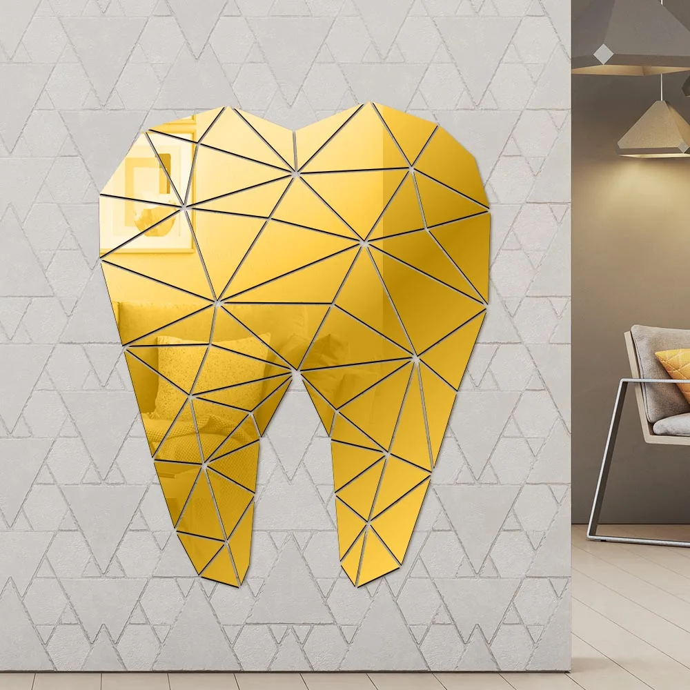 Dental-Care-Tooth-Shaped-Acrylic-Mirrored-Wall-Stickers-Dentist-Clinic-Stomatology-3D-Wall-Art-Decal-Orthodontics