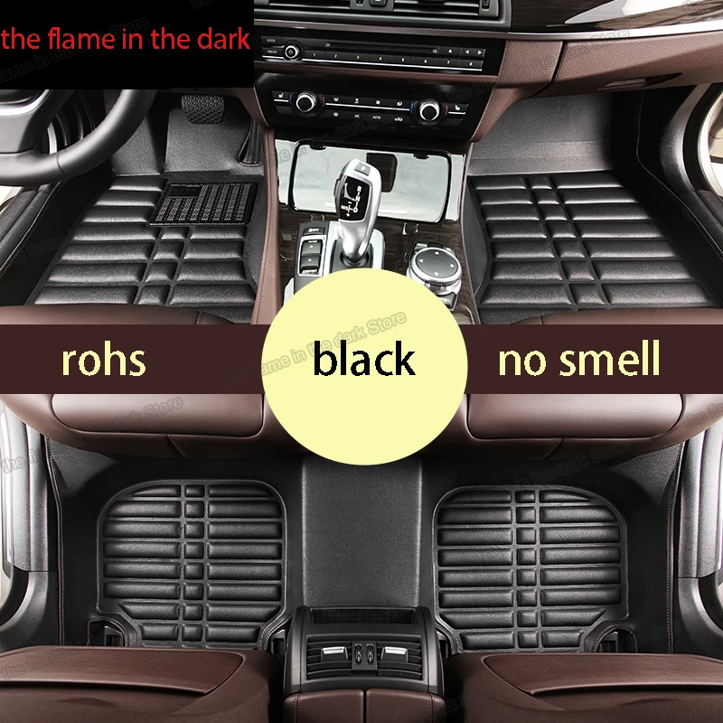 lsrtw2017 styling accessories leather car floor mats carpet rug for kia K5 optima 2016 2017 2018 2019 2020 auto matten covers | Автомобили