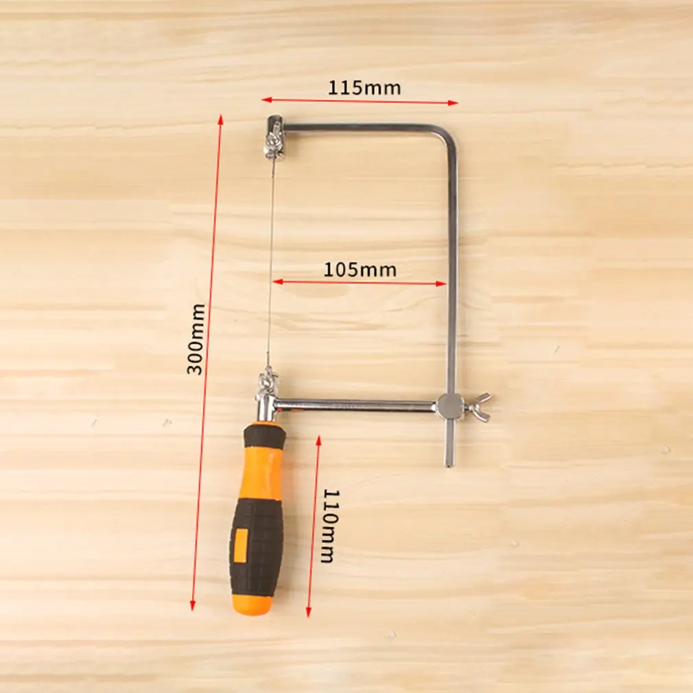 DIY деревообрабатывающая пила, инструмент из углеродистой стали, u-образная гирлянда, кривая проволока, пильный диск с резным лезвием 5 шт