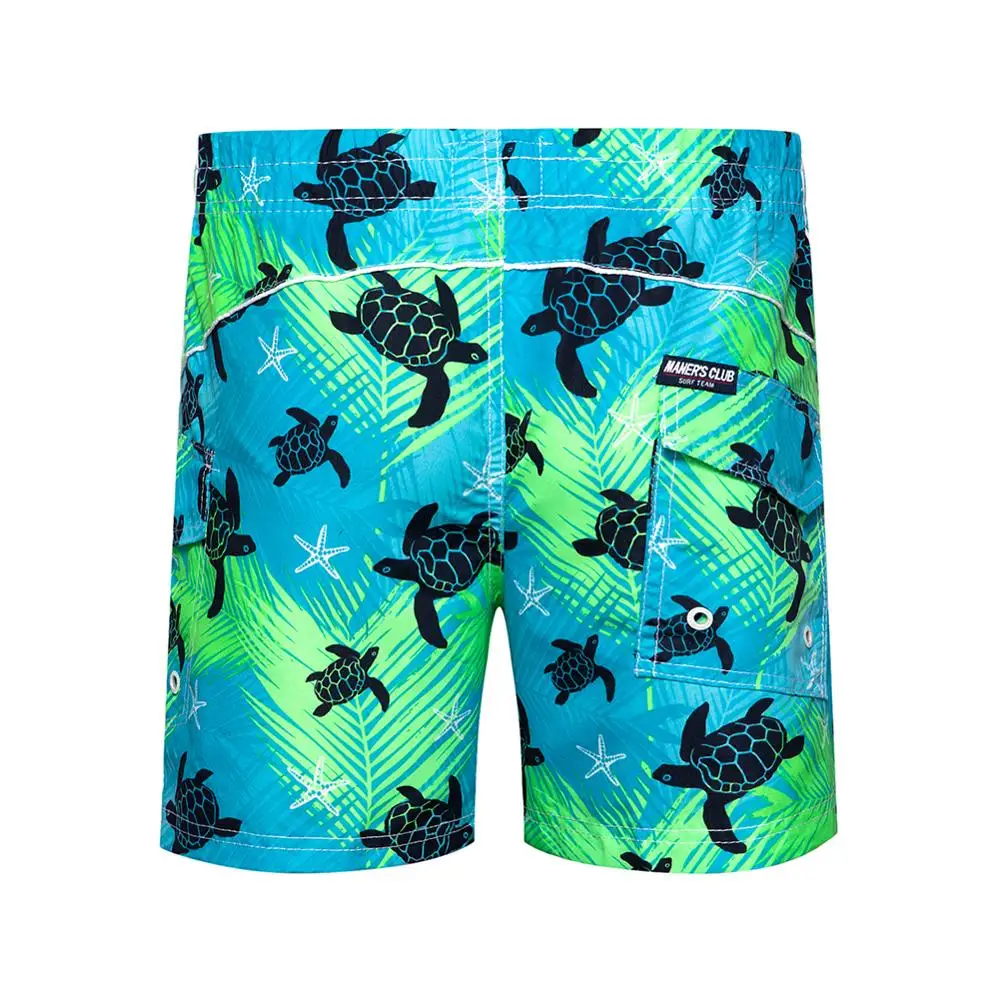 sea turtle swim trunks