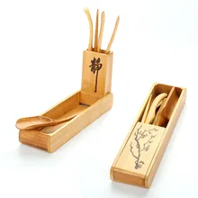 CJ253 игла для чая, ложка, набор, коробка, складные чайные инструменты, набор, 120 градусов, складной вращающийся зажим для чистки чайных листьев