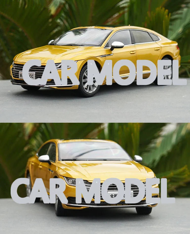 1:18 Масштаб сплава игрушечные транспортные средства VW CC автомобильный модель детских игрушечных автомобилей оригинальные аутентичные Детские игрушки