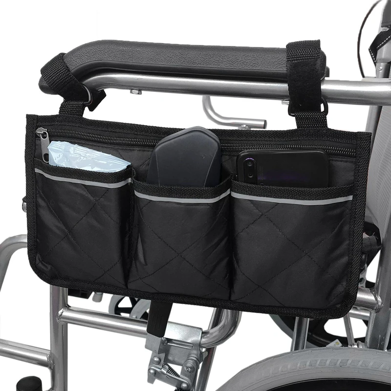 Cadeira de rodas do carro scooter elétrico saco de viagem carry bolsa braço  lado organizador saco para cama ferroviário cadeira de rodas elétrica|Peças  e acessórios ATV| - AliExpress