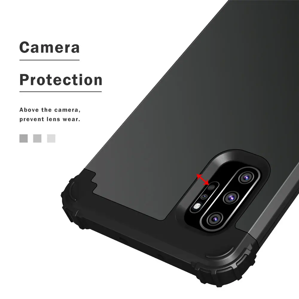 360 градусов полный чехол для samsung note10 Чехол Galaxy Note 10 Plus 5G оболочка 3 в 1 Жесткий PC Coque защитный чехол для телефона Fundas