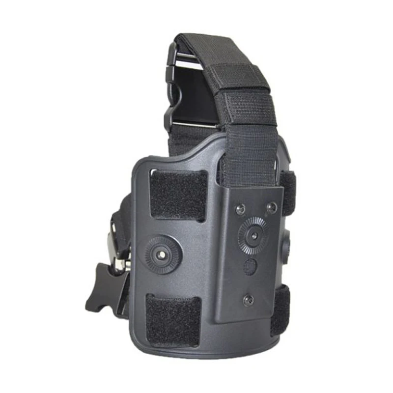 ar15 accessories Tactical Pistol Holster Airsoft Right Leg px4 ankle pouch Drop-Leg Holster platform  for hunting Black (6)