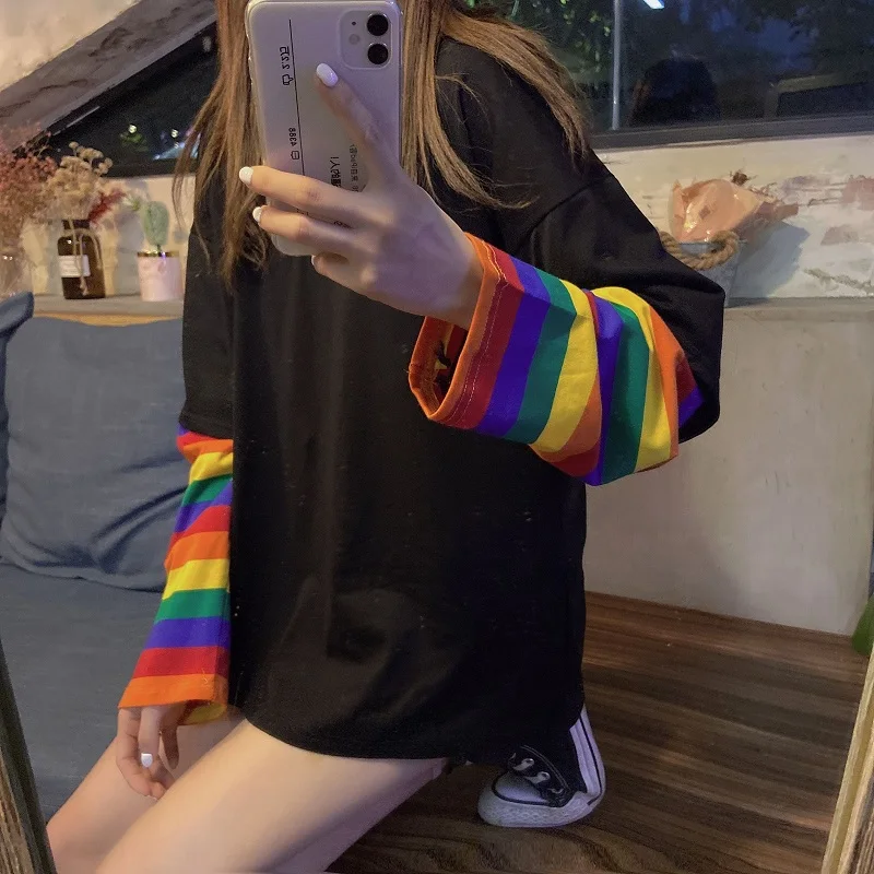 PX2249 Rainbow stripes stitching large version