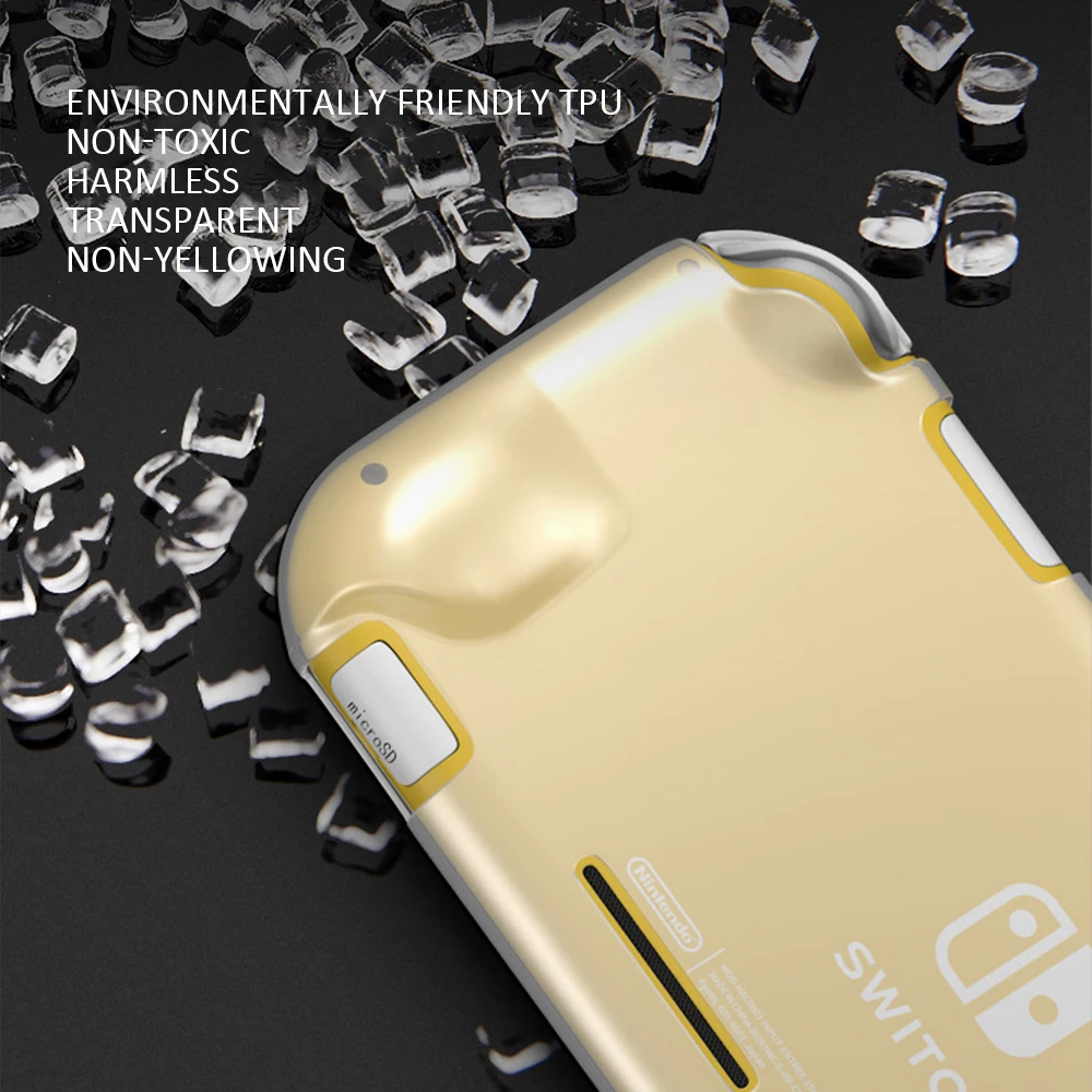 Мягкий ТПУ защитный чехол для nyd Switch Lite силиконовый чехол для NS легкий протектор оболочки аксессуары Coque для переключателя Lite PC