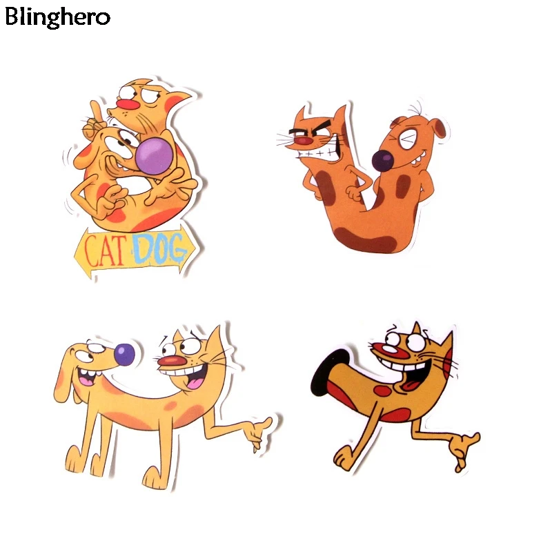 Blinghero Catdog наклейки 13 шт./компл. наклейки для собак вручную учетной записи наклейки с забавными животными наклейки ноутбук Чемодан наклейки BH0089