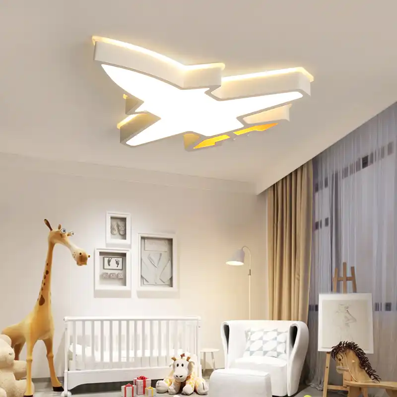 子供子供ルームの照明 モダン天井ランプplafondlamp Ledベビールーム寝室の自習室luminaria Led天井ライト220v Aliexpress