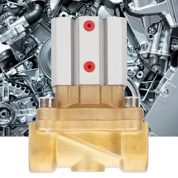 

Solenoid Valve Brass Vacuum Solenoid Valve Air Flow Controlled Valve G Thread For Water Air Gas Oil Electric Magnetic Valve