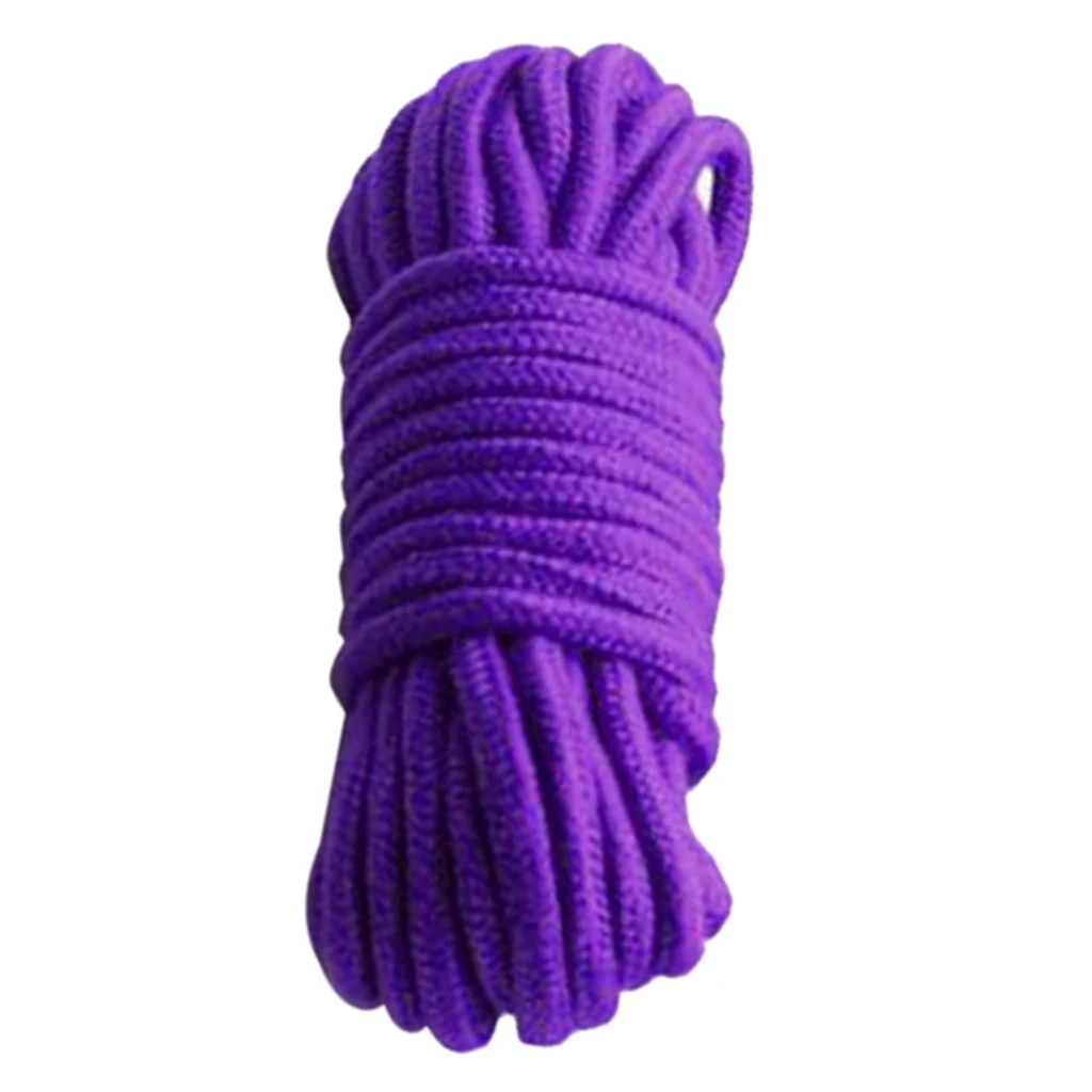 Durable 10m Adult Sex Play Restraints Straps Soft Cotton Belt Couple Cosplay Bondage Gear SM Product for Couple