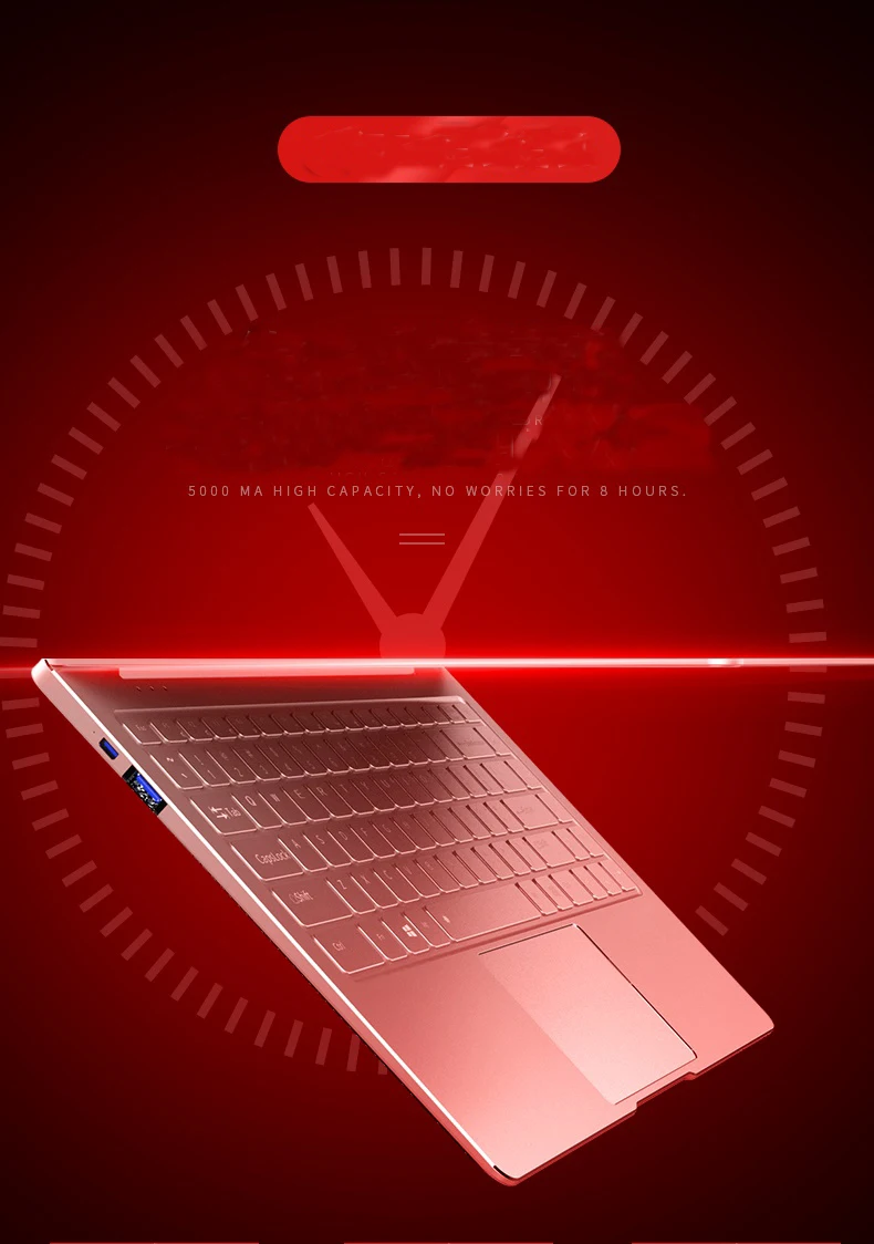 GMOLO 14 дюймов ультра тонкий металлический ноутбук ноутбуки Intel N4100 четырехъядерный 8 ГБ 512 ГБ SSD Windows 10 Нетбук Компьютер