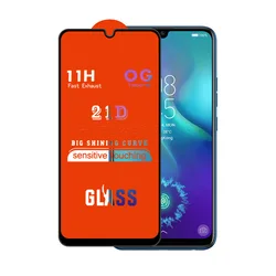 На Алиэкспресс купить стекло для смартфона 2pcs 21d cell phone tempered glass film full curved screen protector for tecno pop 1 1spro 2f 2pro 2plus 2power/phantom 9