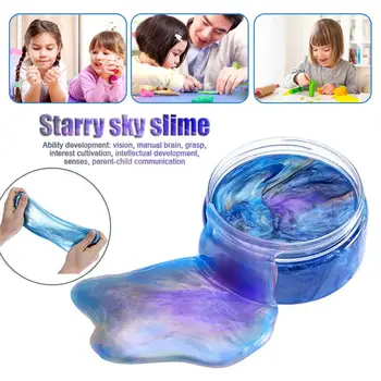 

Fluffy Slime Toy Crystal Mud Soft Modeling Clay DIY Polymer Foam Ball Non Sticky Plasticine Toys Putty Charms Slime Toys Kit Toy
