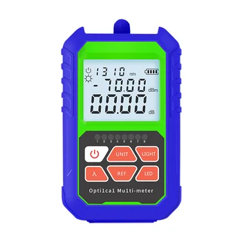 

2-in-1 High-Precision Optical Power Meter Fiber Tester Type B Measuring Range: -50- +20