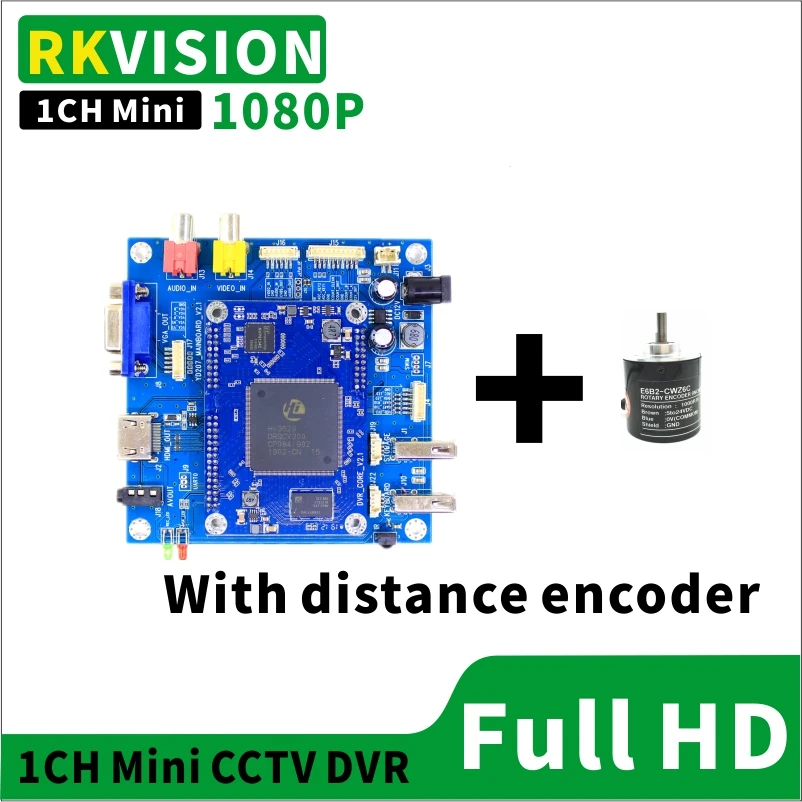 1CH Mini HD DVR can дисплей датчик расстояния CCTV подземный трубопровод обнаружения AHD 1080P