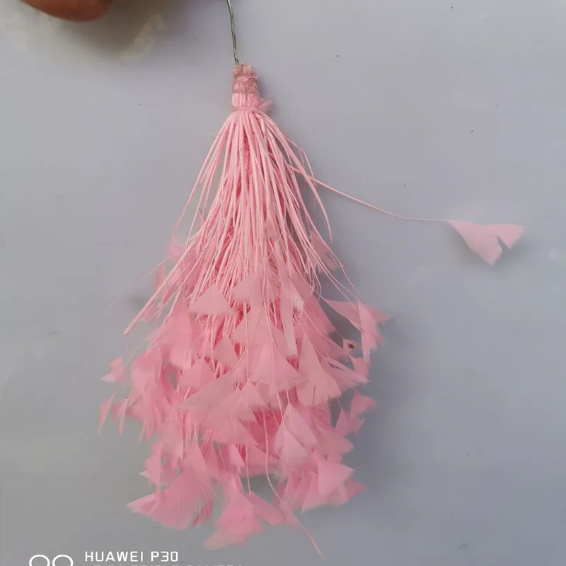 Розовый 1 пучок красивые индейки featherприблизительно 30 см свадебные корсажи Перья Ремесло для головного убора Свадебные украшения Аксессуары - Цвет: Розовый